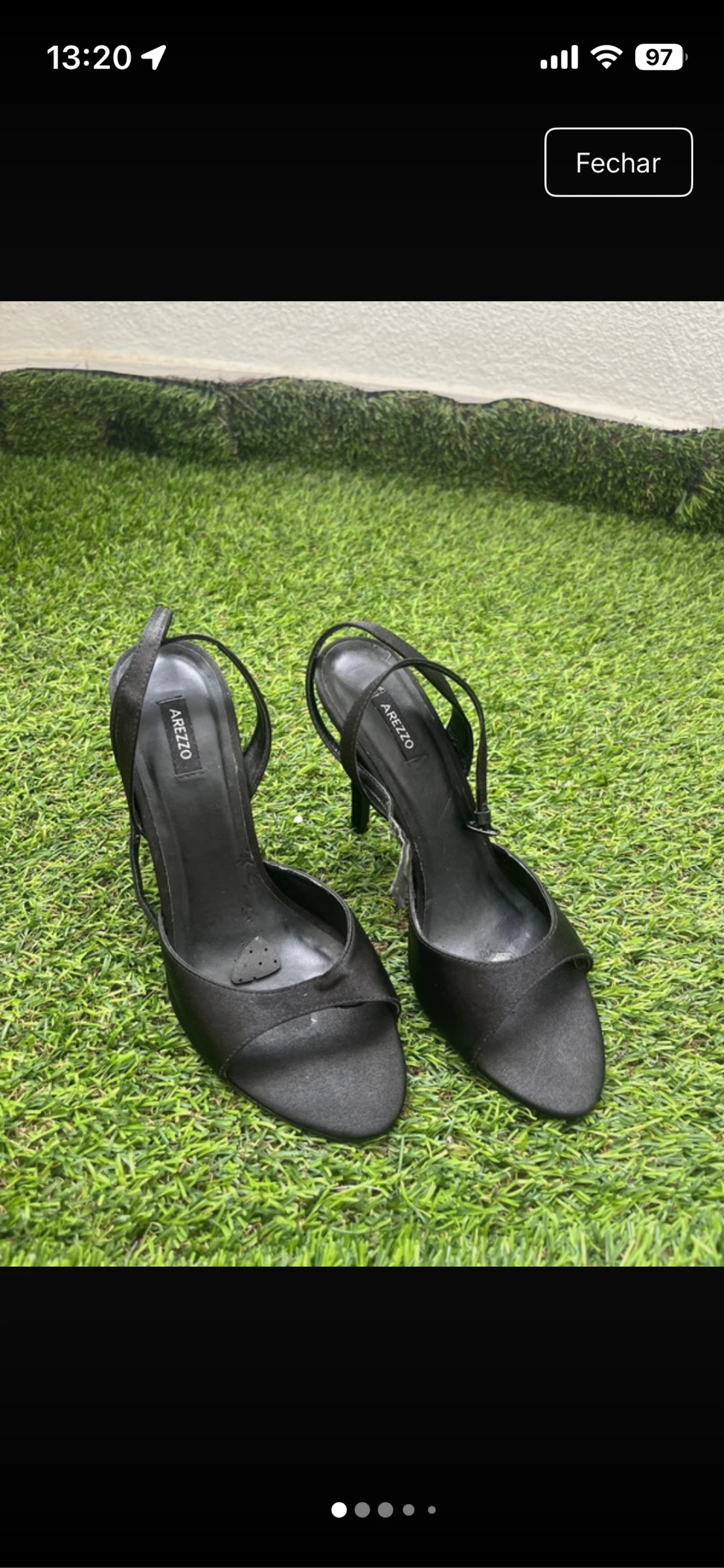Sapatos de salto AREZZO pretos
